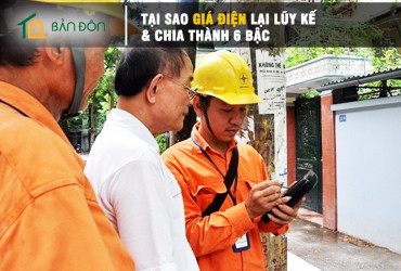 TẠI SAO GIÁ ĐIỆN LẠI LŨY KẾ & CHIA THÀNH 6 BẬC