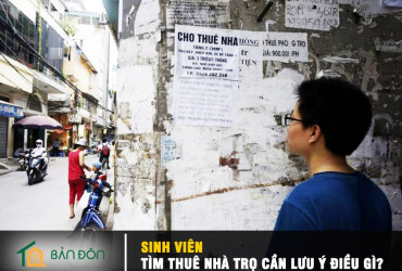 Kinh nghiệm thuê phòng trọ sinh viên từ A-Z [Mới 2020]