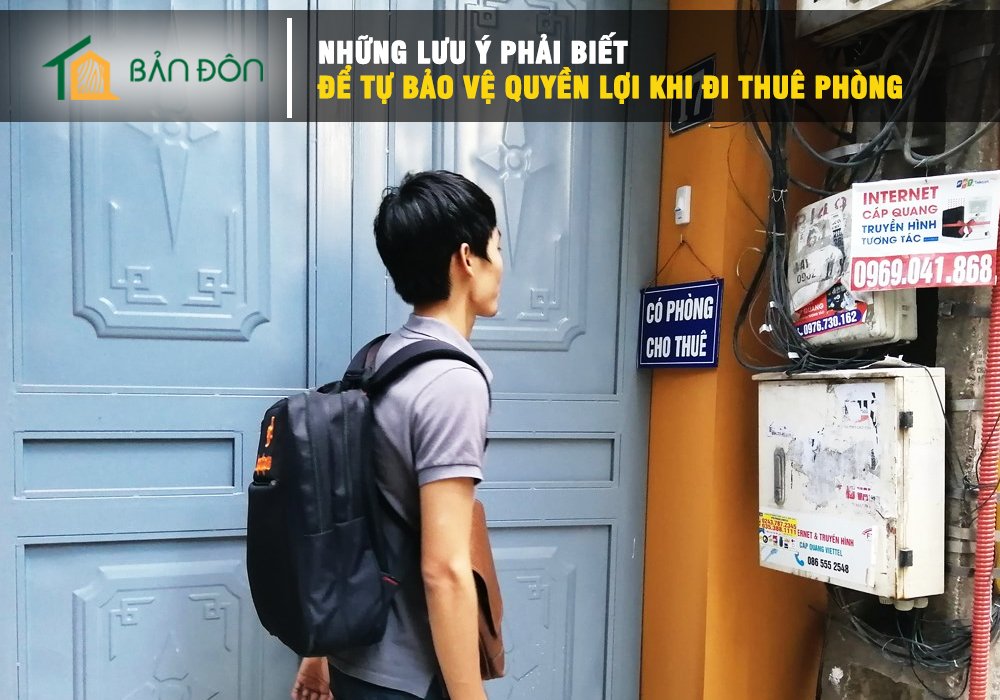 Những lưu ý phải biết để tự bảo vệ quyền lợi khi đi thuê phòng