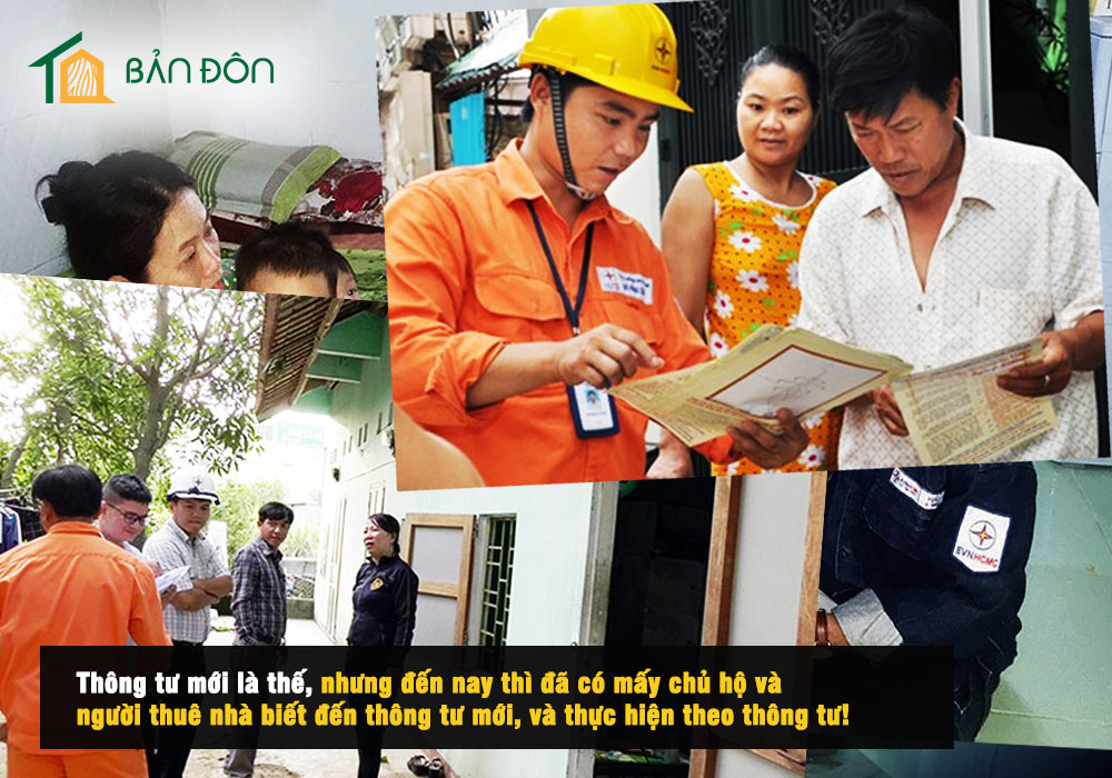 chủ nhà khi được hỏi về Thông tư 25