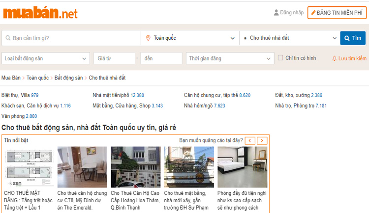 Website tìm nhà trọ uy tín 8