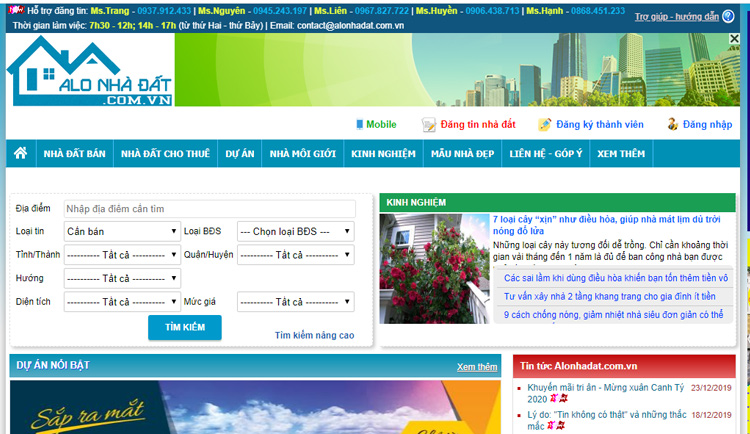Website tìm nhà trọ uy tín 10